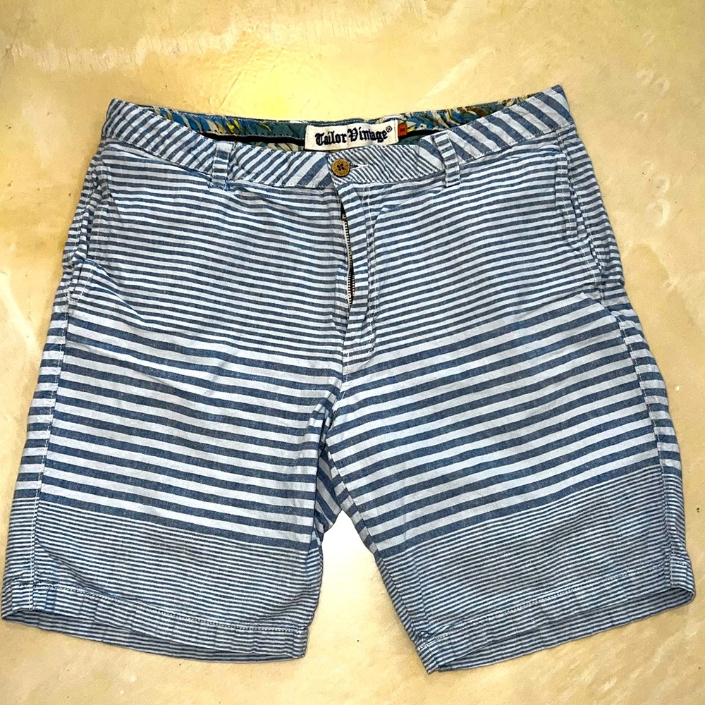 Mens Tailor Vintage shorts size 36”